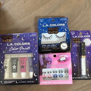 L.A. COLORS Beautifully Bewitched Purple Party Makeup Kit